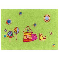 Коврик для ванной комнаты WasserKRAFT Kammel 80х50 BM-1201 Зеленый — фото 1, Аксессуары для туалета