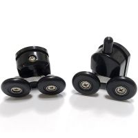 Душевой уголок Abber Schwarzer Diamant 110x80 AG01118B профиль Черный стекло прозрачное — фото 4, Асимметричные душевые уголки