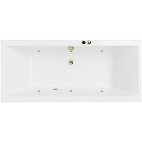 Акриловая ванна Excellent Pryzmat 150x75 WAEX.PRY15.SOFT.BR с гидромассажем — фото 1, Ванны