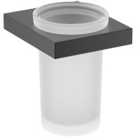 Стакан для зубных щеток Timo Petruma 15233/03 Черный матовый — фото 1, Стаканы для зубных щеток