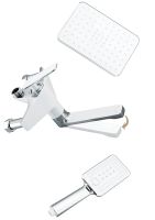 Товар: Душевая система Frap H58 F2458 Белая Хром - фото 2 Душевая система Frap H58 F2458 Белая Хром — фото 2, Душевое оборудование. Душевая программа