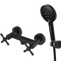 Смеситель для душа Orange Mia M34-320B Черный — фото 1, Смеситель для душа