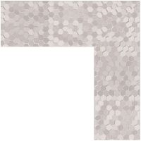 Товар: Зеркало Evoform Definite 136х76 BY 3307 в багетной раме - Соты алюминий 70 мм - фото 3 Зеркало Evoform Definite 136х76 BY 3307 в багетной раме - Соты алюминий 70 мм — фото 3, Мебель для ванной