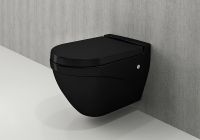 Товар: Унитаз Bocchi Parma 1170-005-0129 подвесной Черный глянцевый - фото 2 Унитаз Bocchi Parma 1170-005-0129 подвесной Черный глянцевый — фото 2, Унитазы