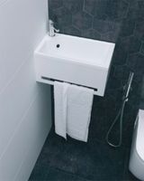 Товар: Панель с раковиной 1MarKa Tiny XS Mini 39 L У86733 подвесная Белая глянцевая - фото 2 Панель с раковиной 1MarKa Tiny XS Mini 39 L У86733 подвесная Белая глянцевая — фото 2, Тумбы с раковиной