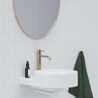 Смеситель для раковины Ravak Espirit ES 014.60RGB X070393 Розовое золото — фото 3, Смесители