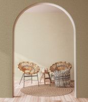 Обои Zambaiti Parati Savana 77508 Винил на флизелине (0,53*10,05) Бежевый, Рогожка — фото 3, Обои для стен