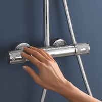 Душевая система Grohe Euphoria 260 с термостатом Хром арт-27296003 — фото 10, Душевые стойки