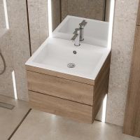 Раковина Paola Nero 60 Белая матовая — фото 5, Раковины