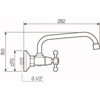 Смеситель для кухни Ростовская Мануфактура Сантехники SL71-362 Хром — фото 5, Смесители