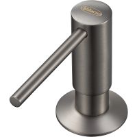 Дозатор для жидкого мыла Milacio Ultra MC.931.GM Вороненая сталь — фото 1, Дозаторы