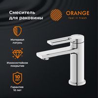 Смеситель для раковины Orange Splito M36-021cr Хром — фото 6, Смесители для раковины
