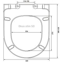 Комплект унитаза Berges Ego XL Rimless с инсталляцией Atom 043360 с сиденьем Микролифт и Черной SoftTouch  клавишей смыва — фото 20, Комплекты унитаз + инсталляция