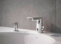 Смеситель для раковины Grohe BauCosmopolitan E Хром арт-36451000 — фото 5, Смесители для раковины