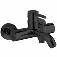 Смеситель для ванны Webert Elio EL850102560 Черный матовый — фото 1, Смесители