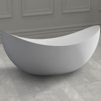 Ванна из искусственного камня Abber Stein 180x80 AS9633 без гидромассажа — фото 1, Ванны