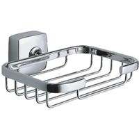 Мыльница Fixsen Kvadro FX-61309 Хром — фото 1, Мыльницы