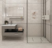 Керамическая плитка Belleza Нежность темно-бежевая 00-00-5-10-01-11-350	настенная 25х50 см — фото 3, Керамическая плитка