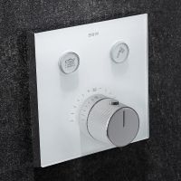 Душевая система Black&White Universe U7766 7766U с термостатом Хром — фото 2, Душевое оборудование. Душевая программа