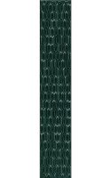 Керамический бордюр Kerama Marazzi Левада зеленый темный глянцевый LSB001 7,1х40 см — фото 1, Керамическая плитка