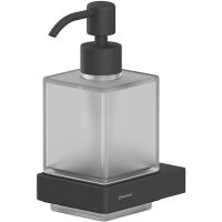 Дозатор для жидкого мыла Whitecross Cubo black CU2440BL Черный матовый — фото 1, Дозаторы