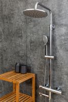 Душевая система Agger Thermo A2461100 Хром — фото 4, Душевые стойки