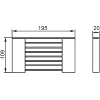 Мыльница Aquanet 5611MB 241904 Черная матовая — фото 2, Мыльницы