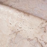 Обои Wiganford by Solo Crystal stone AK20638 Винил на флизелине (1,06*10,05) Бежевый/Серебряный, Под камень/Штукатурка — фото 2, Обои для стен