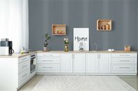 Обои Marburg Papis Loveday 33747 Винил на флизелине (0,7*10,05) Синий/Золото, Линии/Полоса/Рогожка — фото 2, Обои для стен