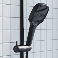 Товар: Душевая система Damixa Merkur 940000300 Черная матовая - фото 6 Душевая система Damixa Merkur 940000300 Черная матовая — фото 6, Душевое оборудование. Душевая программа