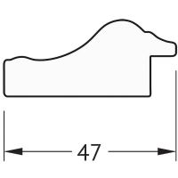 Зеркало Evoform Definite 62х62 BY 0778 в багетной раме - Сусальное золото 47 мм — фото 5, Мебель для ванной