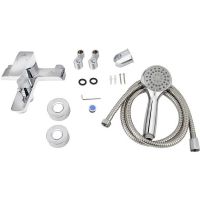 Смеситель для ванны Kaiser Glory 69122 Белый Хром — фото 5, Смесители