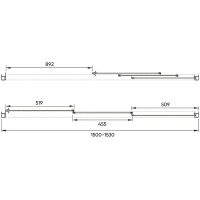 Товар: Душевая дверь Veconi Vianno VN-31 150 VN31-150-01-C5 профиль Хром стекло прозрачное - фото 9 Душевая дверь Veconi Vianno VN-31 150 VN31-150-01-C5 профиль Хром стекло прозрачное — фото 9, Раздвижные душевые двери