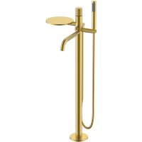 Смеситель для ванны Boheme Stick 129-MG.4 Золото матовое — фото 1, Смесители