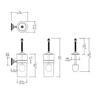 Товар: Ершик для унитаза Devon&Devon Black Diamond BLKD520CRNE Хром Черный - фото 2 Ершик для унитаза Devon&Devon Black Diamond BLKD520CRNE Хром Черный — фото 2, Ершики для унитаза