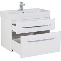 Тумба под раковину Aquanet Виченца 80 Белая 196963 — фото 3, Мебель для ванной