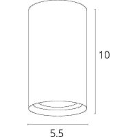 Потолочный светильник Artelamp Unix Черный арт-A1516PL-1BK — фото 4, Споты