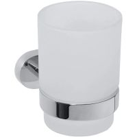 Стакан для зубных щеток Bemeta Oval 118410011 Хром — фото 1, Мыльницы