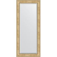 Зеркало Evoform Exclusive Floor 207х87 BY 6138 с фацетом в багетной раме - Состаренное серебро с орнаментом 120 мм — фото 1, Мебель для ванной
