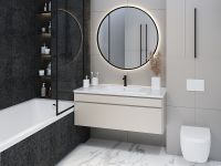 Раковина Paola Parma 75 Белая глянцевая — фото 4, Раковины