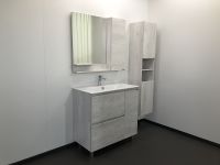 Товар: Зеркало со шкафом Comforty Верона 90 00004136714 Дуб белый - фото 11 Зеркало со шкафом Comforty Верона 90 00004136714 Дуб белый — фото 11, Зеркальные шкафы в ванную