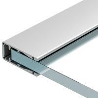 Профиль алюминиевый Arlight 015477 накладной для перил Серебристый — фото 1, Профили для светодиодных лент