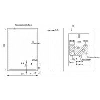 Товар: Зеркало Esbano 50 ESMI3682FD с подсветкой с сенсорным выключателем и подогревом - фото 3 Зеркало Esbano 50 ESMI3682FD с подсветкой с сенсорным выключателем и подогревом — фото 3, Мебель для ванной