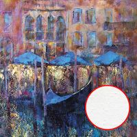 Фреска Ortograf Венеция 8064 Фактура бархат FX Флизелин (2,7*2,7) Синий/Розовый, Город/Живопись — фото 1, Фрески