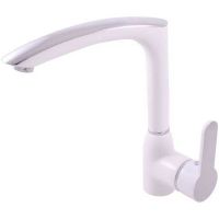 Смеситель для кухни Rav Slezak Zambezi ZA007.5/7CB Хром Белый — фото 1, Смесители для кухни