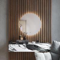 Зеркало Bond Circle 70x70 M38ZE-7070 с подсветкой с бесконтактным выключателем — фото 2, Зеркала в ванную комнату