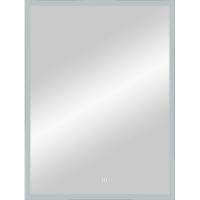 Товар: Зеркало Континент Frame Silver 600х800 ЗЛП891 с подсветкой с сенсорным выключателем - фото 2 Зеркало Континент Frame Silver 600х800 ЗЛП891 с подсветкой с сенсорным выключателем — фото 2, Зеркала в ванную комнату