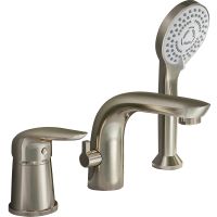 Товар: Смеситель на борт ванны Orange Otto M22-333ni Никель - фото 1 Смеситель на борт ванны Orange Otto M22-333ni Никель — фото 1, Смесители на борт ванны