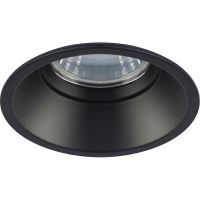 Встраиваемый светильник Crystal Lux CLT 043C BL Черный — фото 1, Точечные светильники