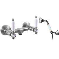 Смеситель для душа Rav Slezak Morava retro MK580.5/2 Хром — фото 1, Смеситель для душа